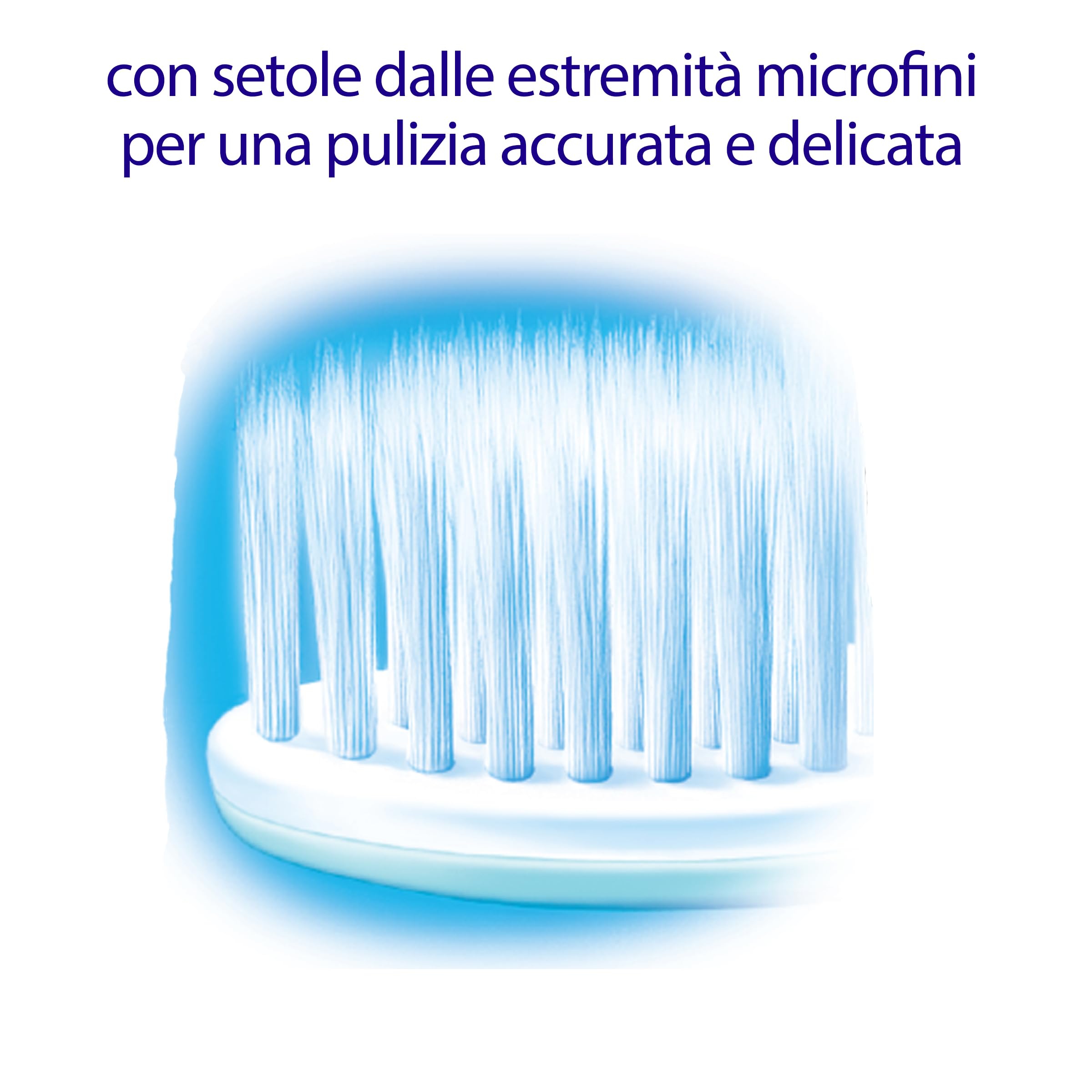 Meridol Extra Soft Manual Toothbrush for Sensitive Teeth and Gums - Gentle Oral Care Toothbrush