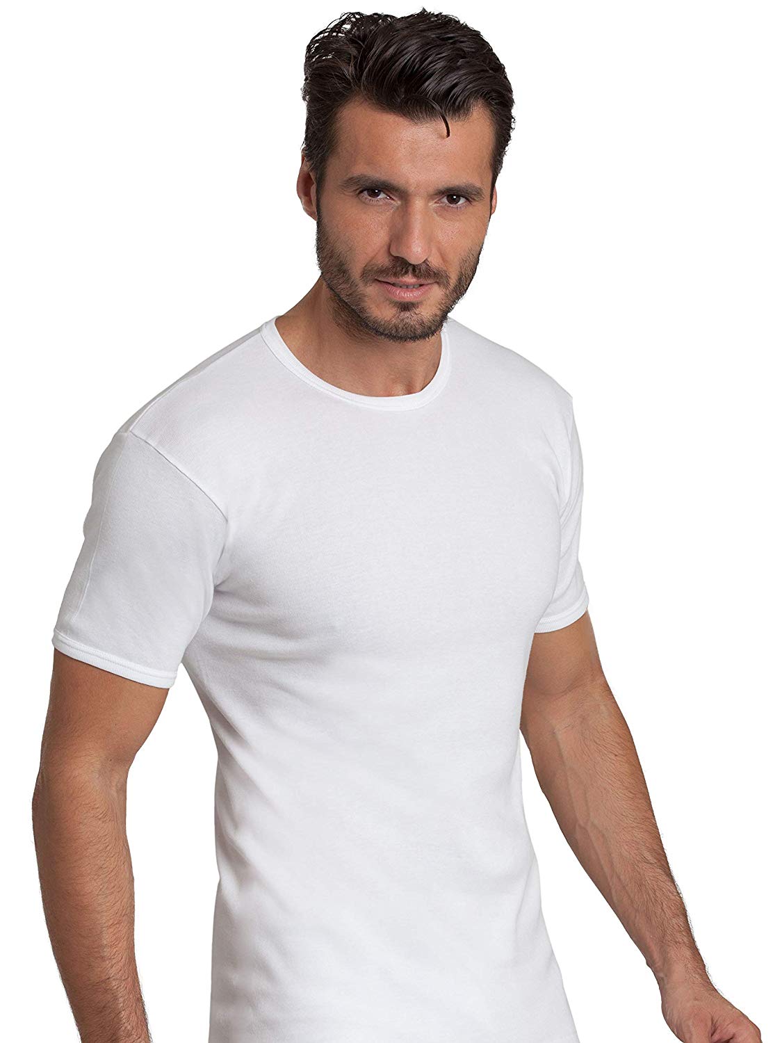 tittimitti BASIC COTTON Free Spirit Premium Quality 100% Cotton Men's Crew Neck T-Shirt. Proudly Made in Italy (906) — produc