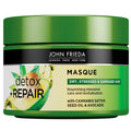 John Frieda Detox and Repair Masque 250ml - Nourishing Hair Care Mask for Dry & Damaged Hair