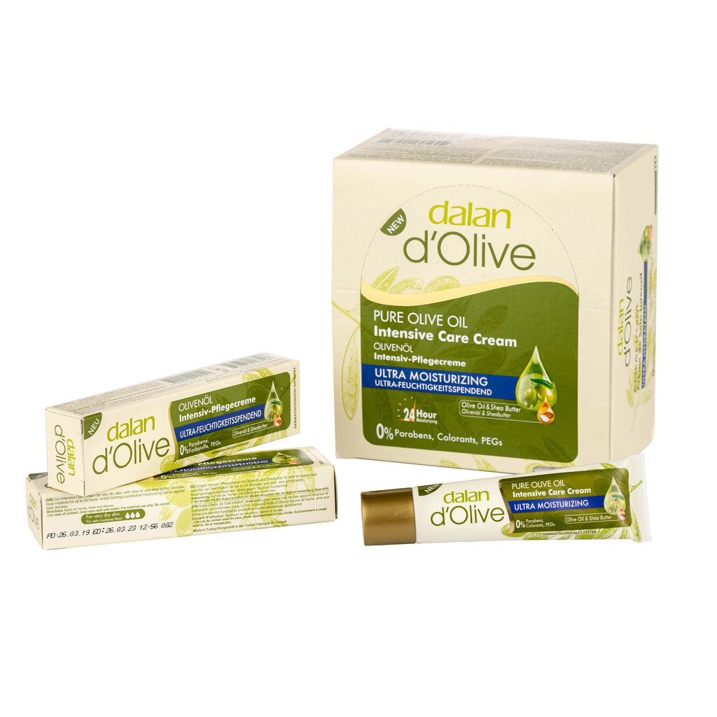 Dalan D'Olive Intensive Care Cream 300ml - Deep Moisturizing Formula
