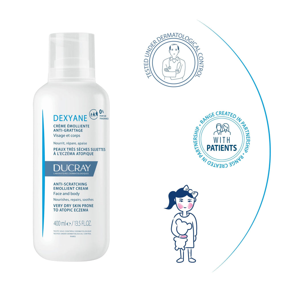 Ducray Dexyane Anti-Dryness Moisturizing Cream 400ml