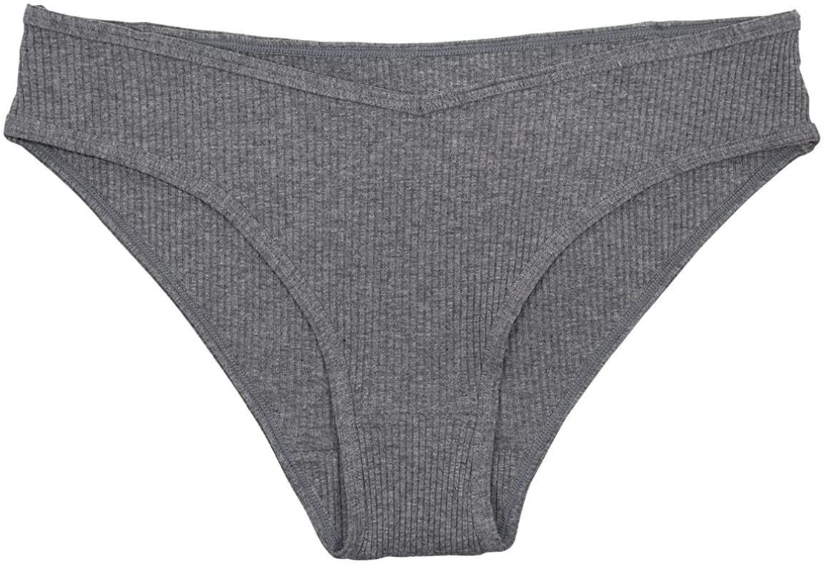 Love Libby Panties Cotton Rib Bikini — back view
