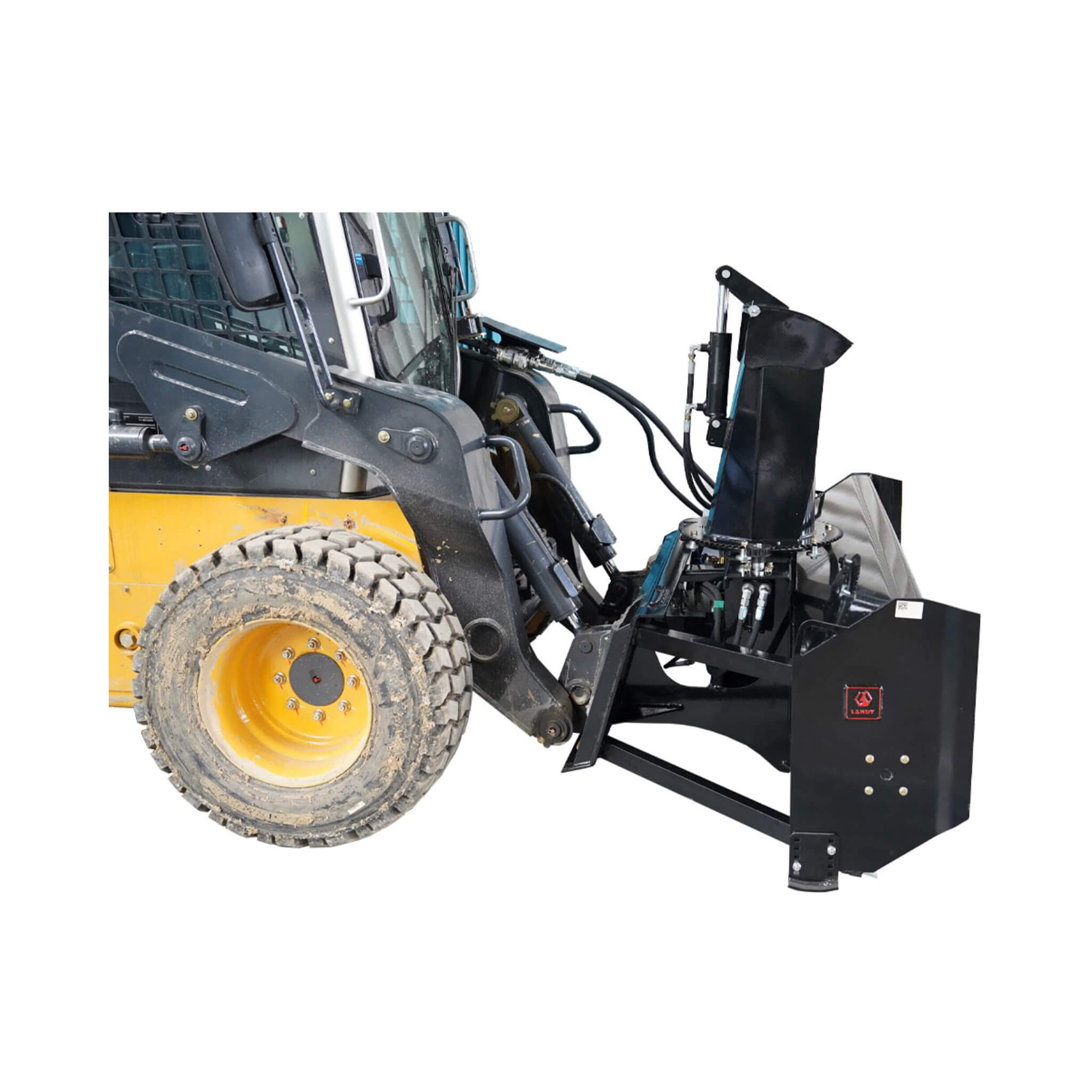 72-Inch Heavy-Duty Hydraulic Skid Steer Snow Blower Attachment (SAK59371) – SAKSBY WHOLESALE, view 7