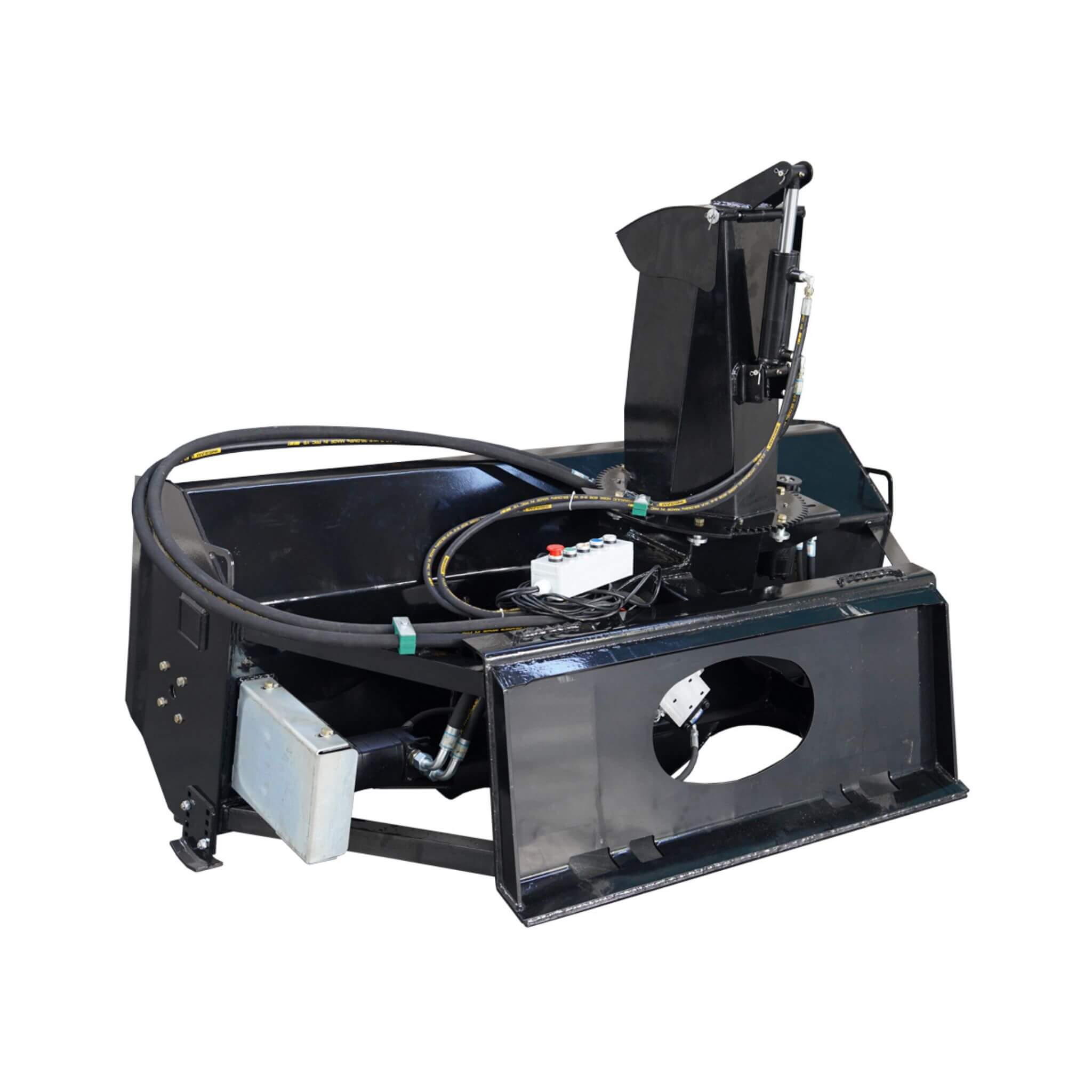 72-Inch Heavy-Duty Hydraulic Skid Steer Snow Blower Attachment (SAK59371) – SAKSBY WHOLESALE, view 9
