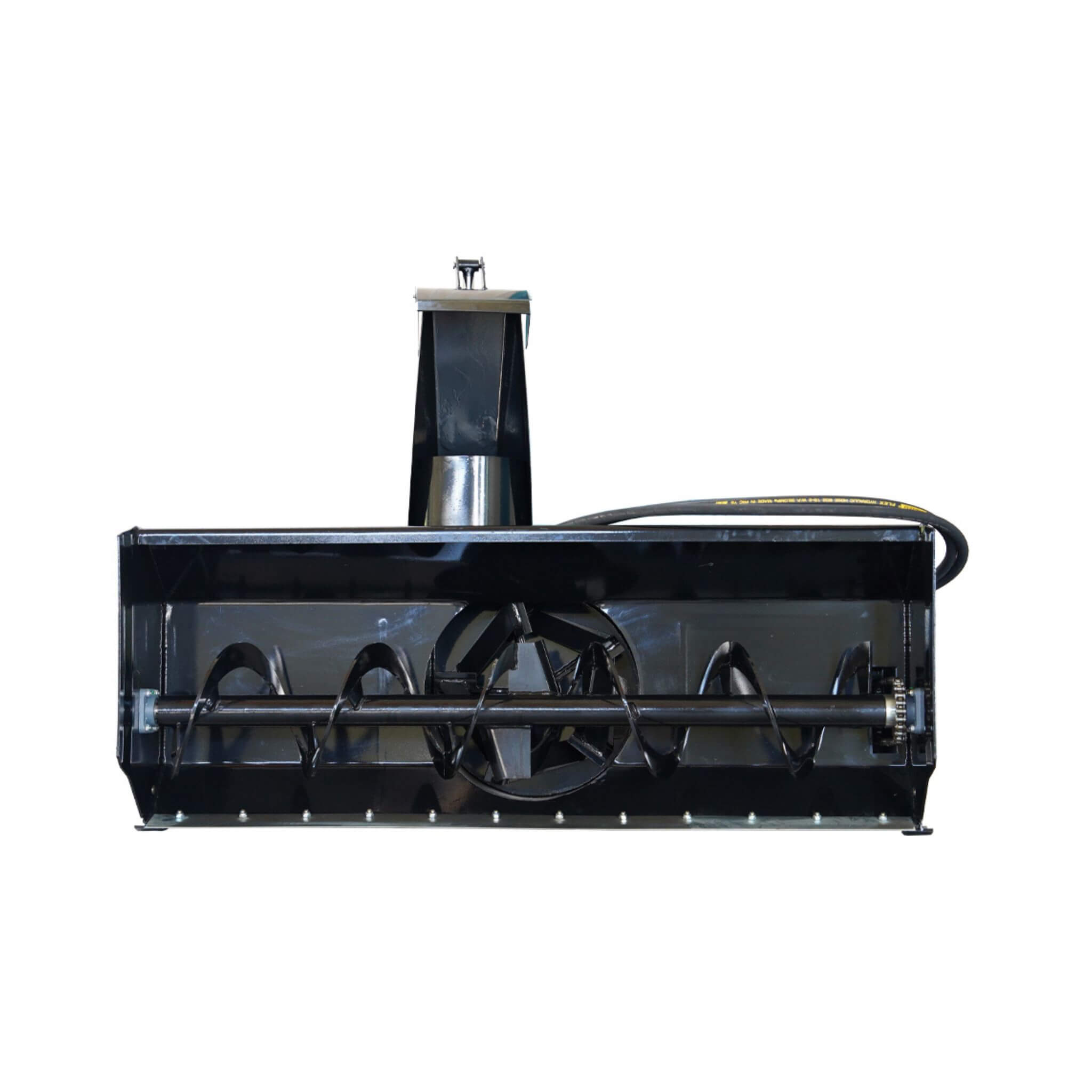 72-Inch Heavy-Duty Hydraulic Skid Steer Snow Blower Attachment (SAK59371) – SAKSBY WHOLESALE