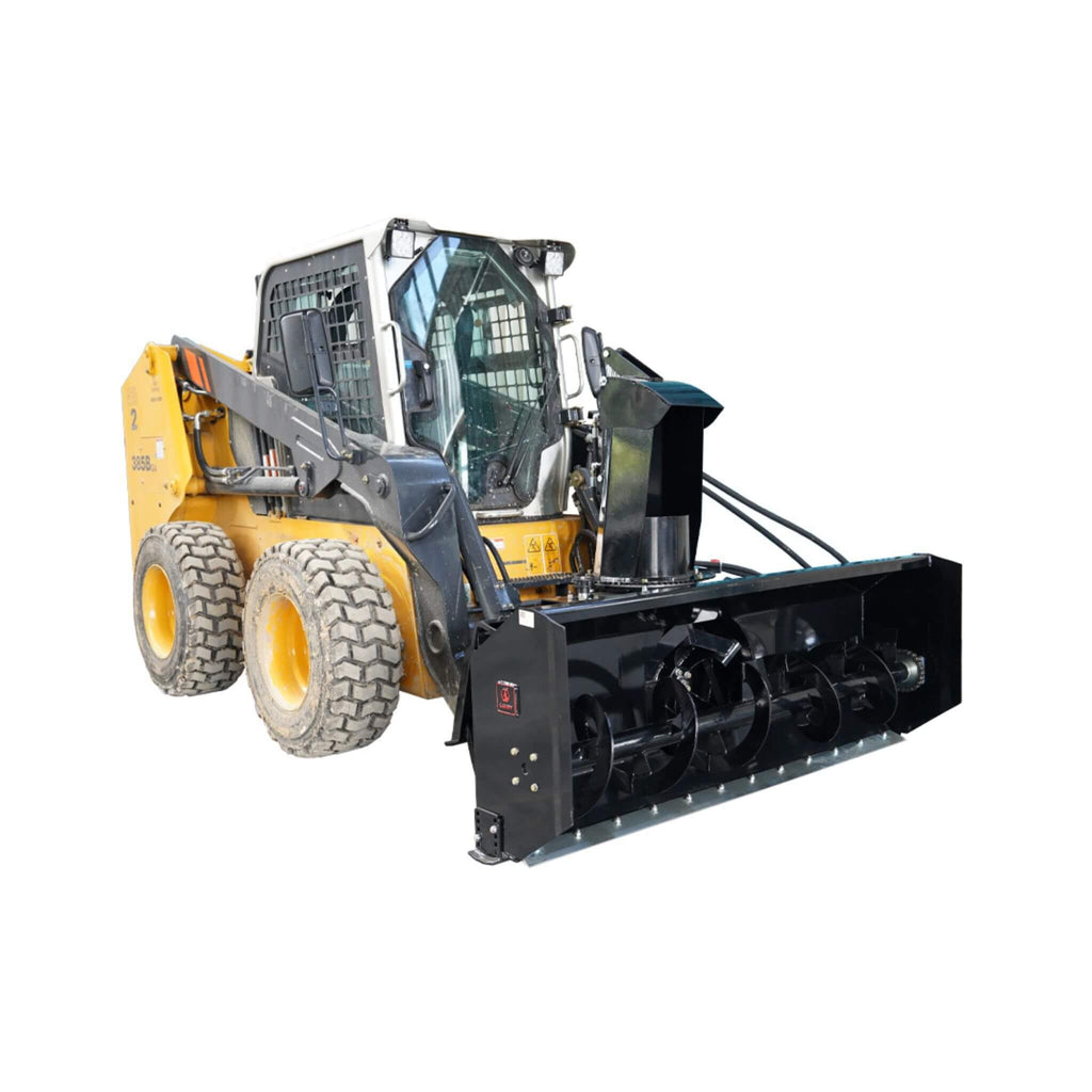 72-Inch Heavy-Duty Hydraulic Skid Steer Snow Blower Attachment (SAK59371) – SAKSBY WHOLESALE, view 3