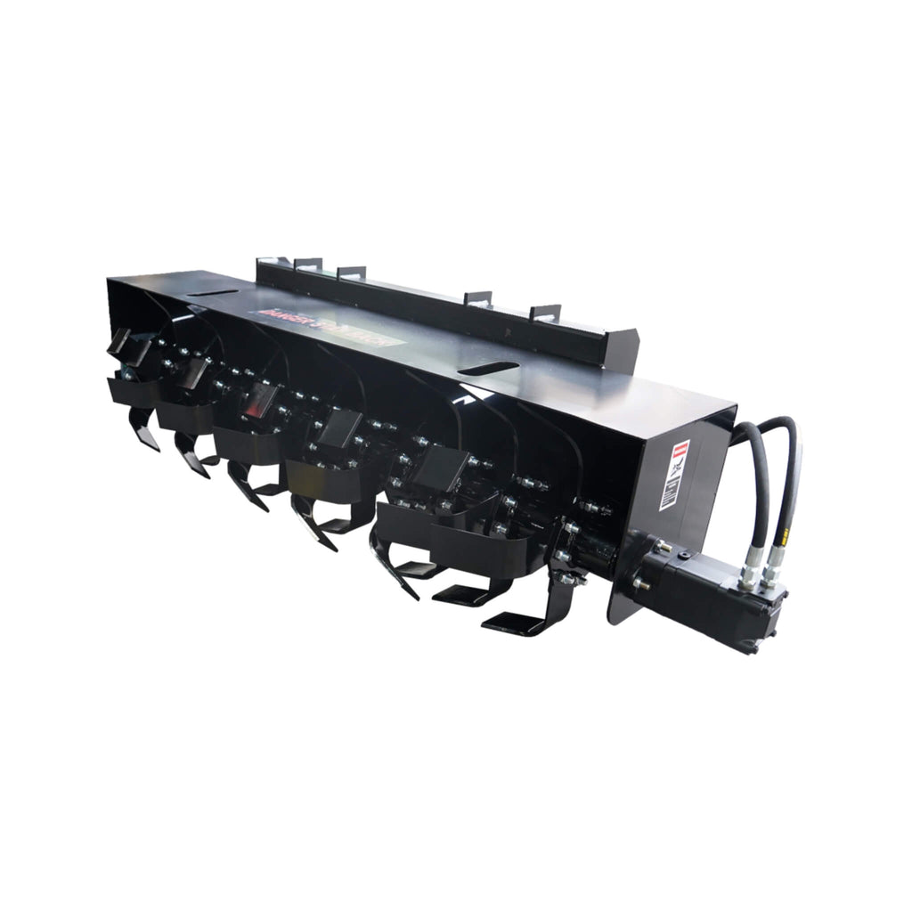 72-Inch Heavy Duty Hydraulic Skid Steer Soil Cultivator Roto Tiller Attachment (SAK45187) – SAKSBY WHOLESALE