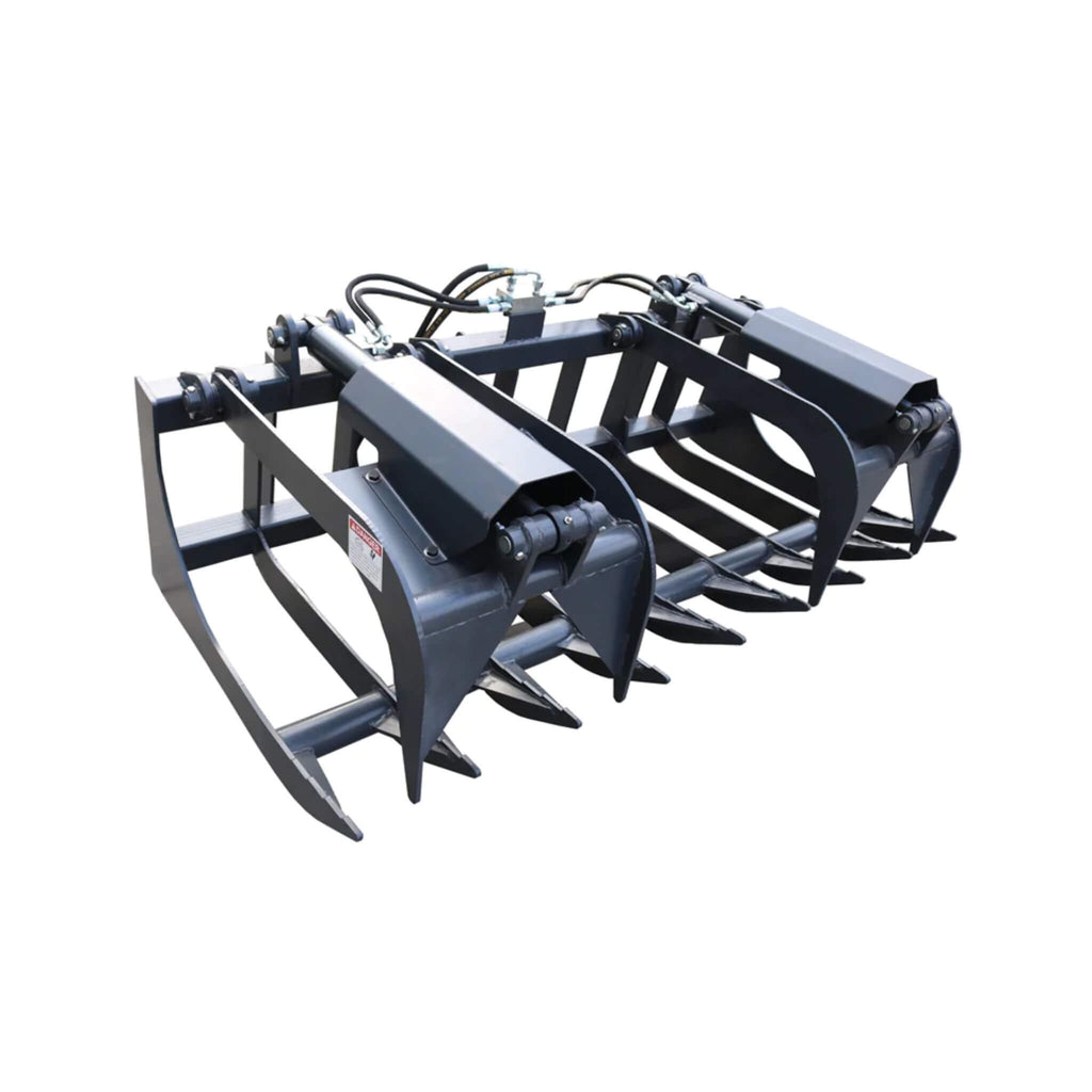 72-Inch Heavy-Duty Root Grapple Bucket Skid Steer Attachment (SAK13874) – SAKSBY WHOLESALE