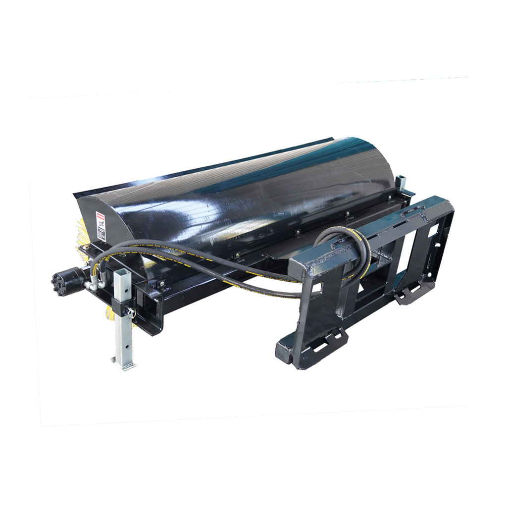 72-Inch Heavy-Duty Skid Steer Hydraulic Rotary Angle Broom Sweeper (SAK97846) – SAKSBY WHOLESALE, view 9