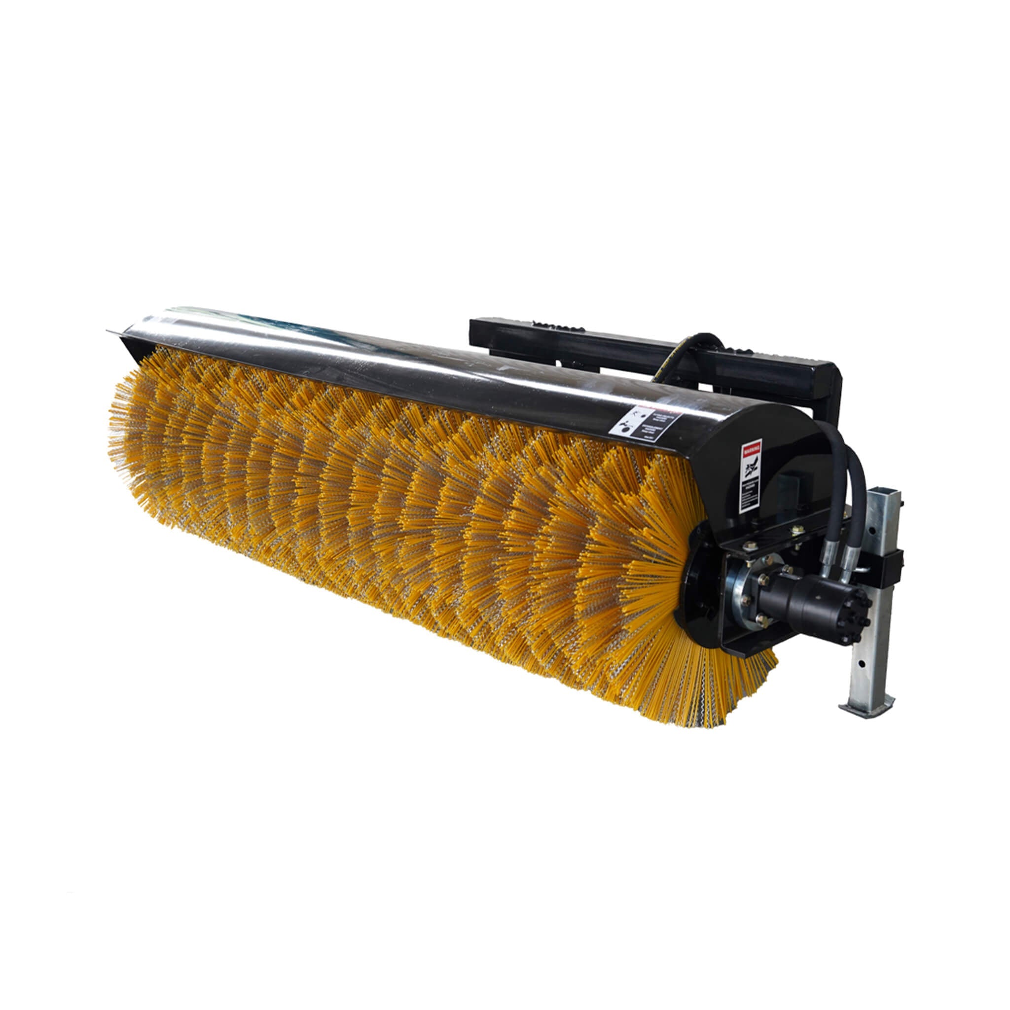 72-Inch Heavy-Duty Skid Steer Hydraulic Rotary Angle Broom Sweeper (SAK97846) – SAKSBY WHOLESALE