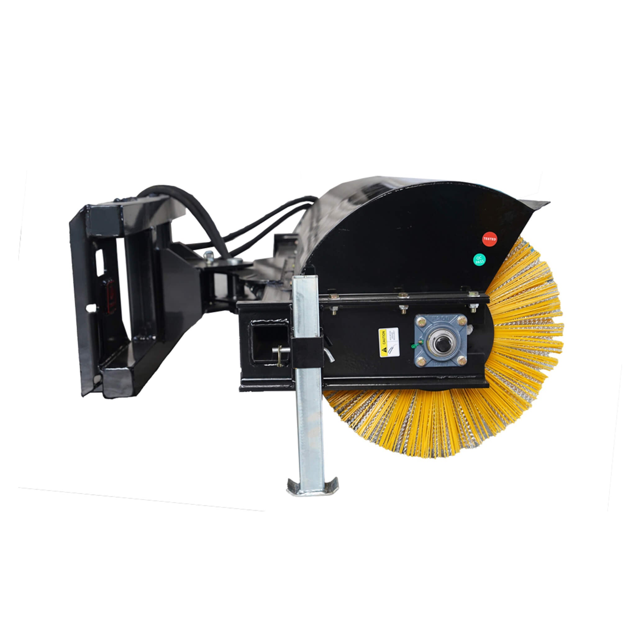 72-Inch Heavy-Duty Skid Steer Hydraulic Rotary Angle Broom Sweeper (SAK97846) – SAKSBY WHOLESALE, view 12