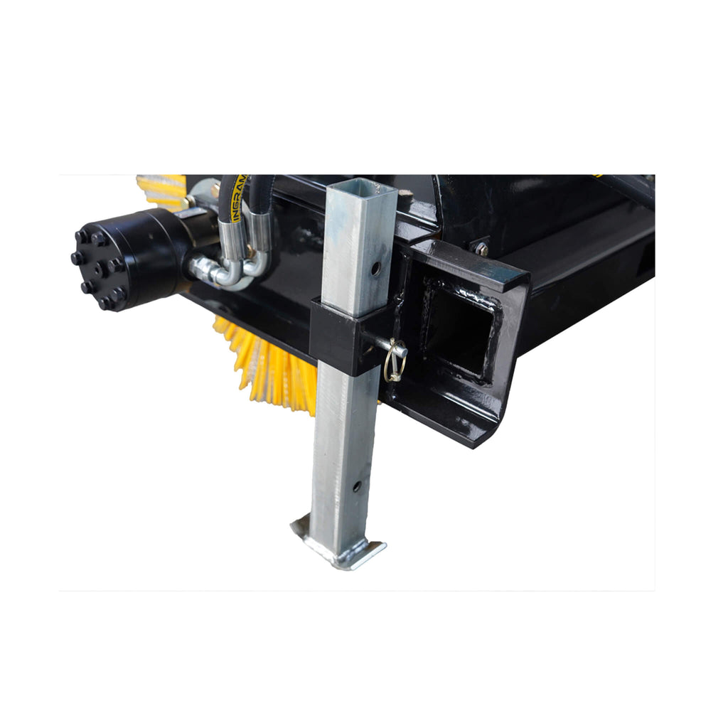 72-Inch Heavy-Duty Skid Steer Hydraulic Rotary Angle Broom Sweeper (SAK97846) – SAKSBY WHOLESALE, view 8
