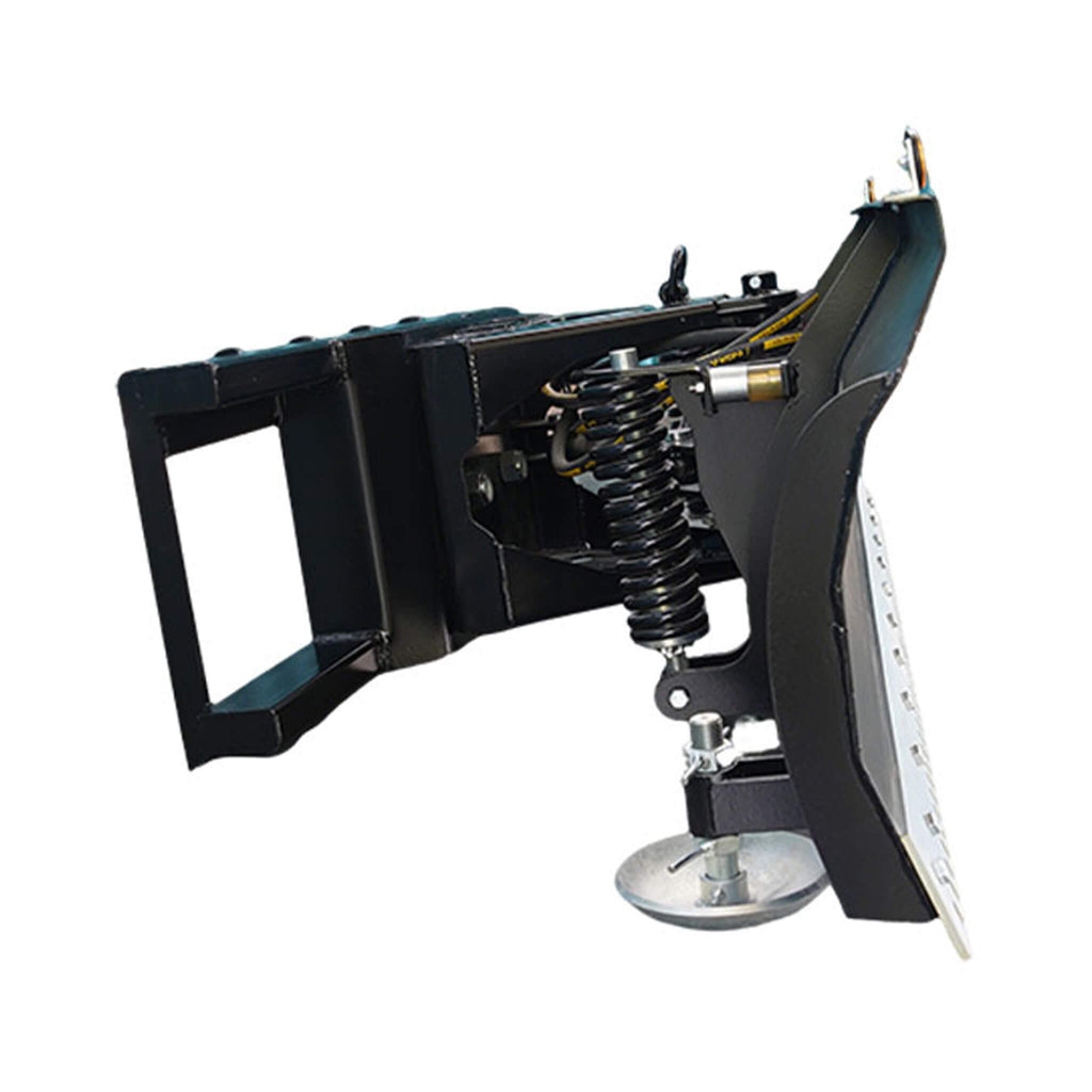 72-Inch Heavy-Duty Snow Plow Skid Steer Attachment With Dozer Blade (SAK27518) – SAKSBY WHOLESALE, view 4