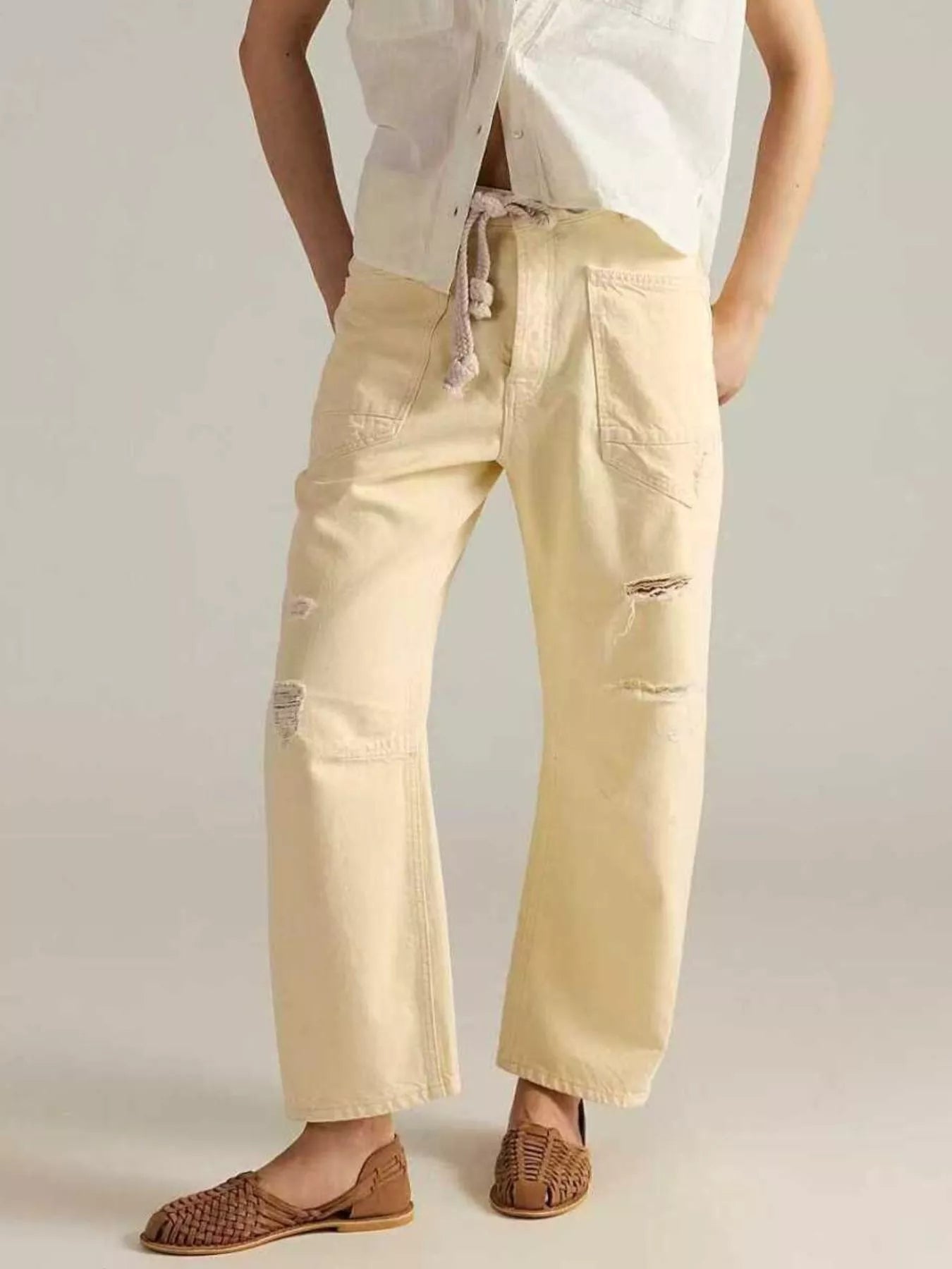 Washed Relaxed Fit Jeans