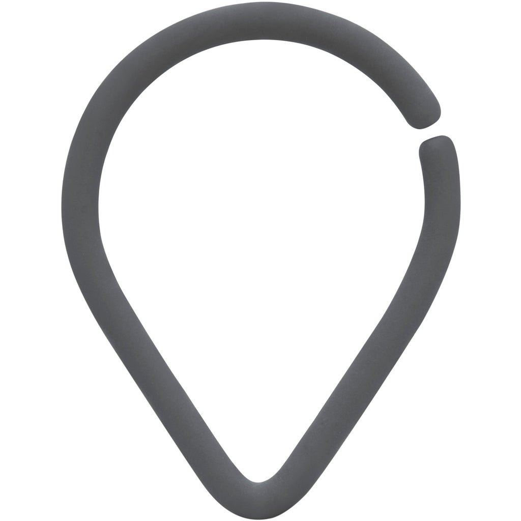 BodyCandy 18G 3/8 Grey Matte Teardrop Cartilage Closure Ring — main product shot