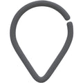 BodyCandy 18G 3/8 Grey Matte Teardrop Cartilage Closure Ring — main product shot