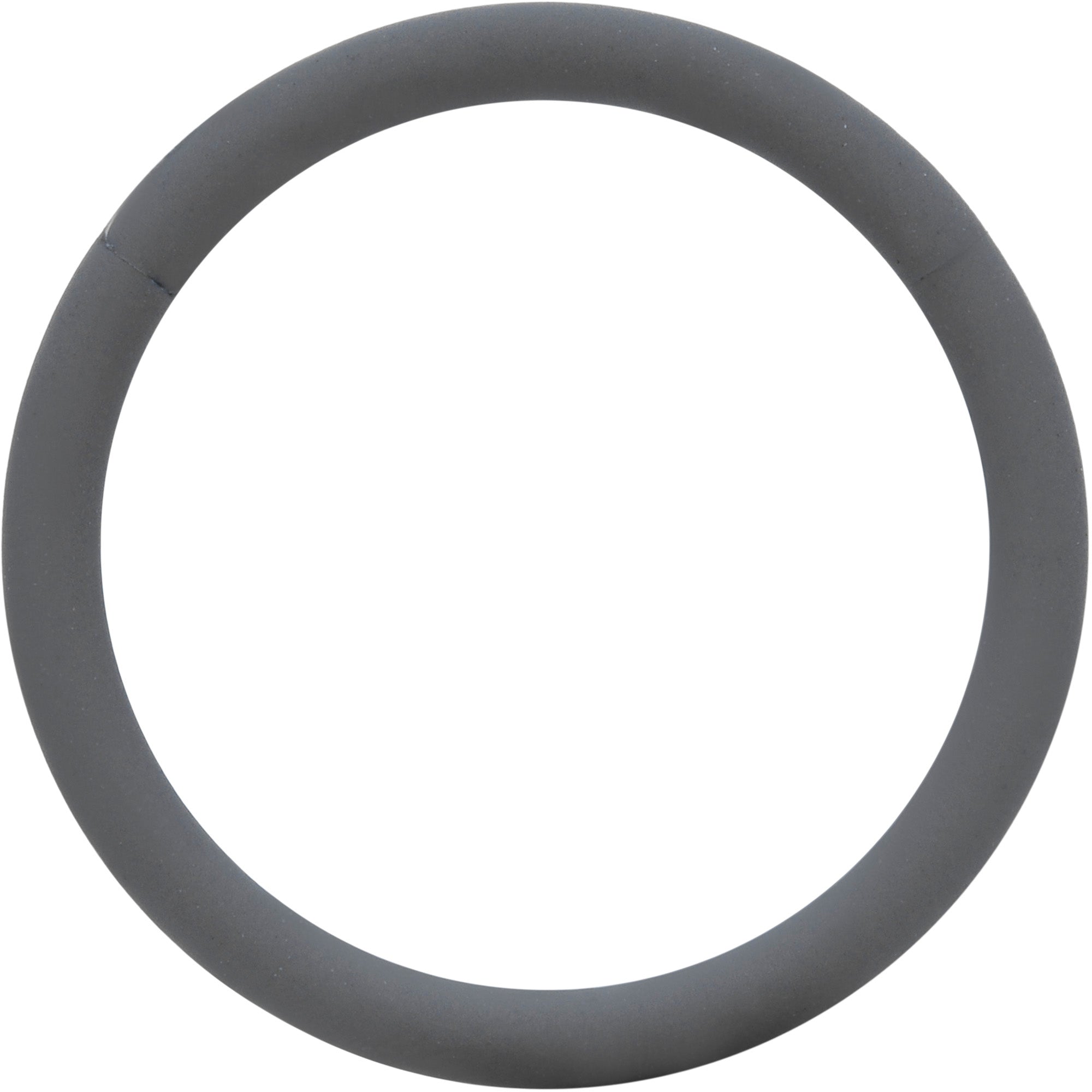 BodyCandy 18G 3/8 Grey Matte Cartilage Hinged Segment Ring — main product shot