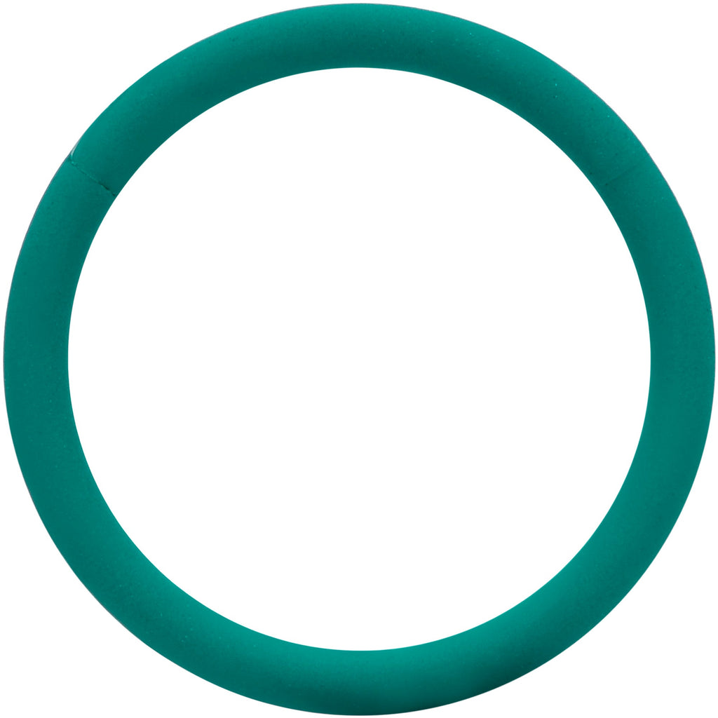 BodyCandy 18G 3/8 Teal Matte Cartilage Hinged Segment Ring — main product shot