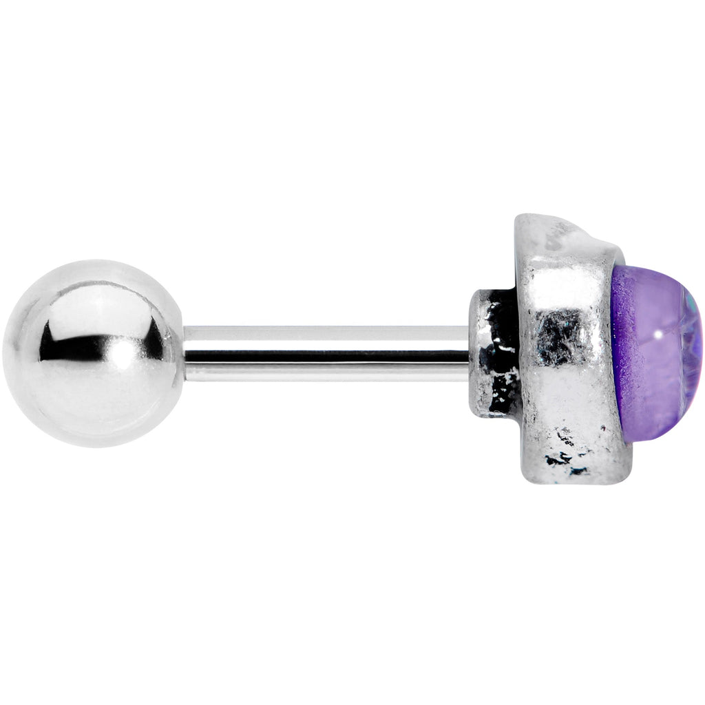 BodyCandy 16G 1/4 Blue Faux Opal Elegant Elephant Cartilage Tragus Earring — lifestyle context