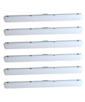 50"w Linear Vapor Tight 1-Light Integrated LED Light Strip [6 PACK] by RP Lighting – LampsUSA