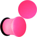 BodyCandy White Pink Ombre Matte Acrylic Single Flare Plug Set Sizes 2mm-12mm — main product shot