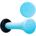 BodyCandy Blue White Ombre Matte Acrylic Single Flare Plug Set — main product shot