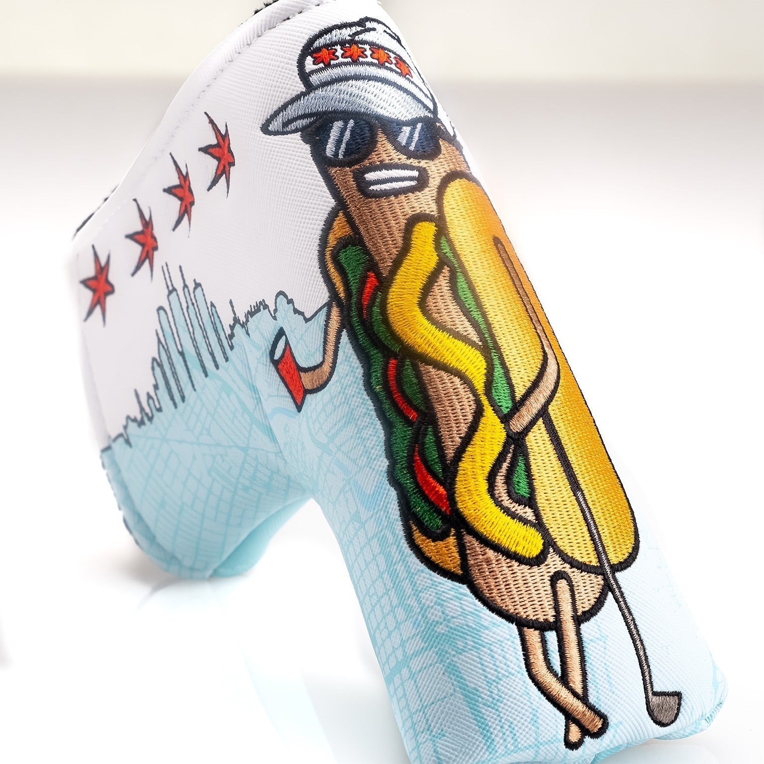Chicago Dog - Blade Putter Cover – Pins and Aces, view 7