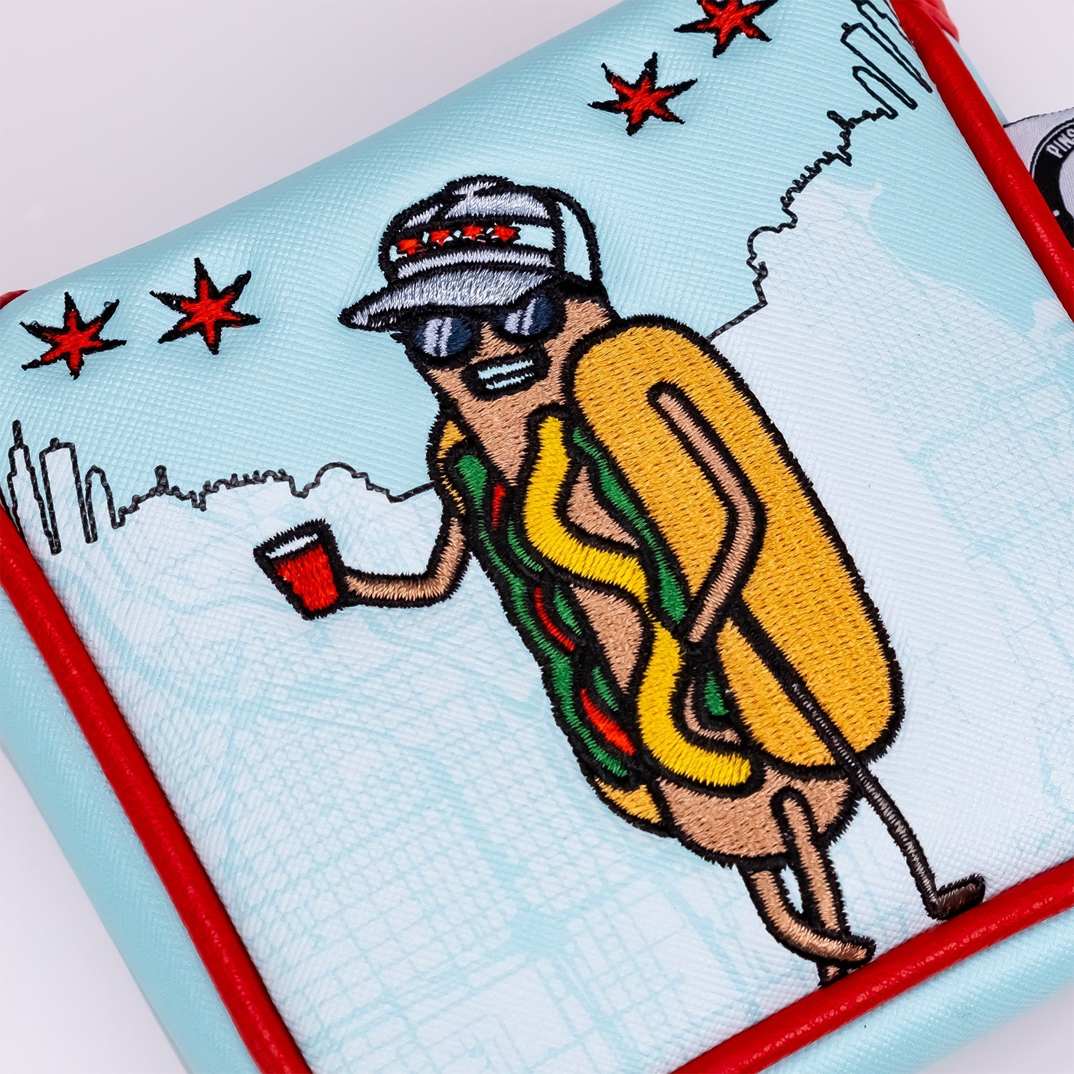 Chicago Dog - Mallet Putter Cover – Pins and Aces, view 3