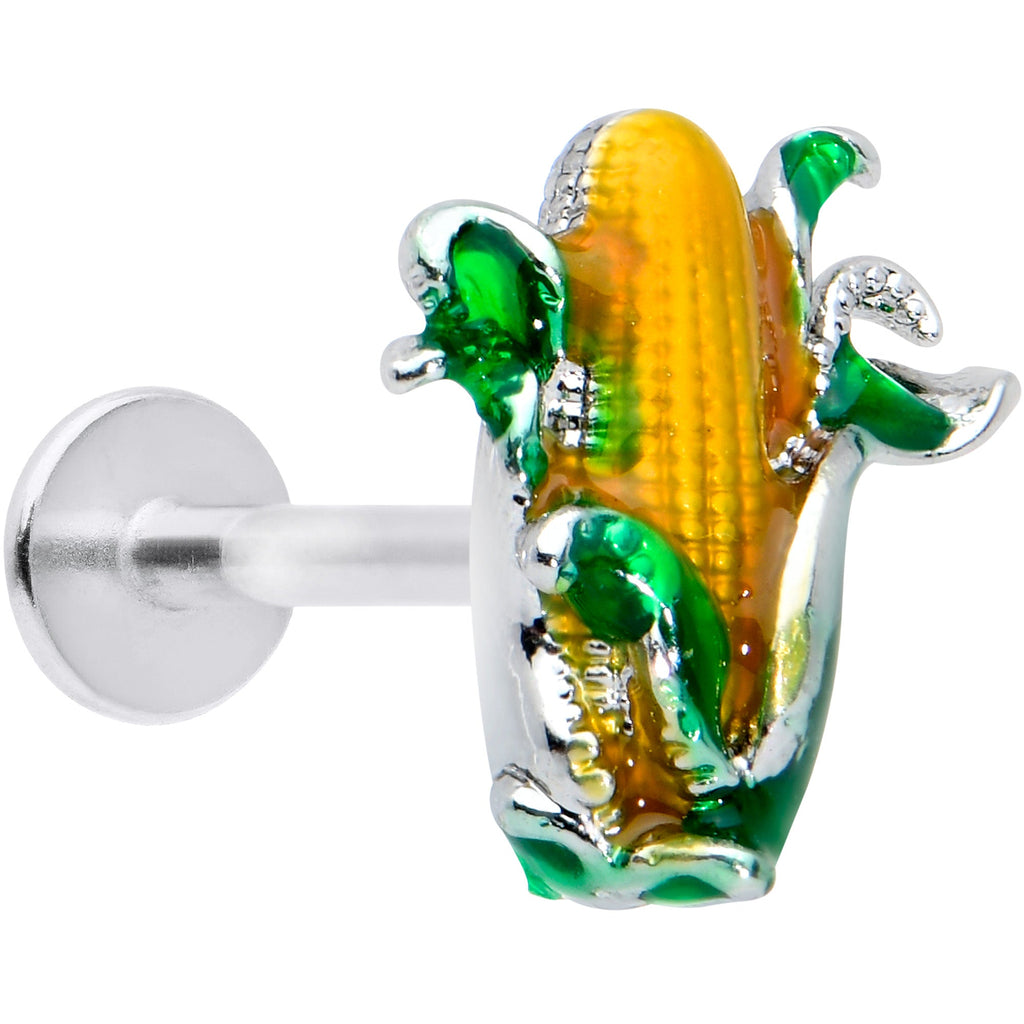 BodyCandy 16G 5/16 Summer Corn on the Cob Labret Monroe Tragus — main product shot
