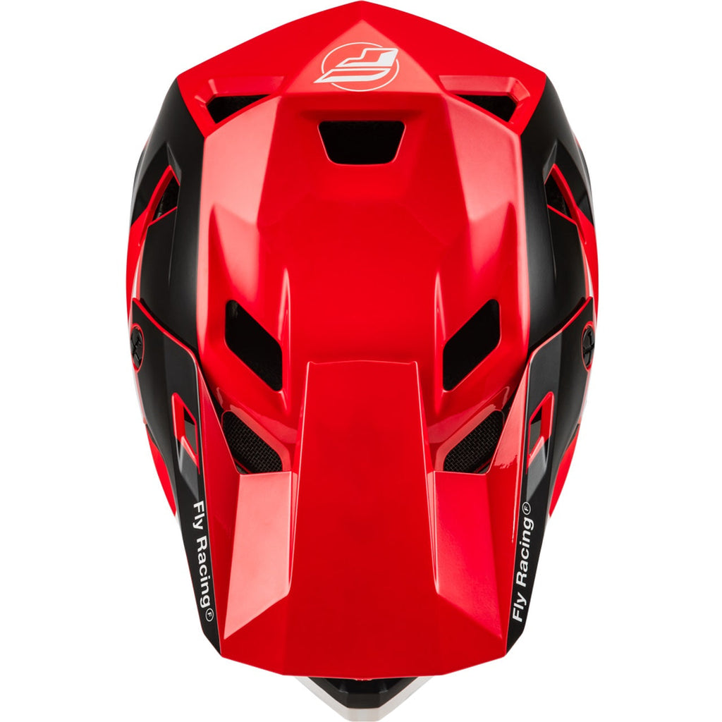 Fly Racing Rayce (2024) Full Face Helmet - Red/Black/White
