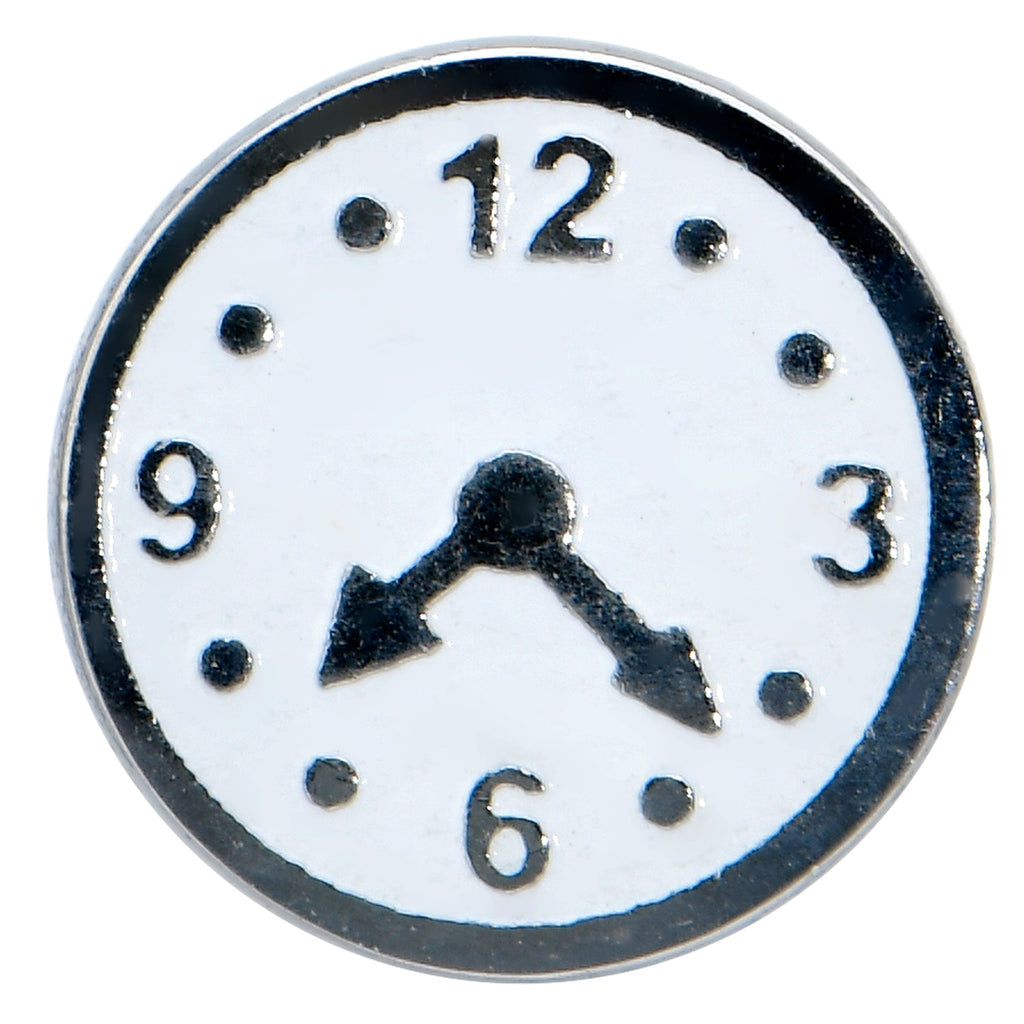 BodyCandy Cute Little Clock Barbell Tongue Ring — lifestyle context