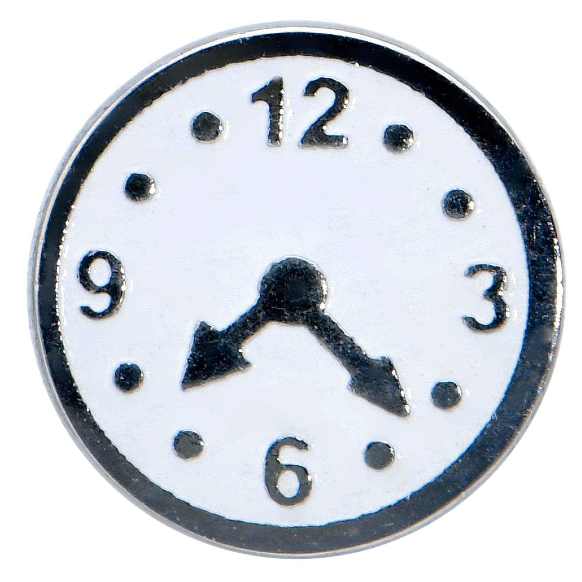 BodyCandy Cute Little Clock Barbell Tongue Ring — lifestyle context