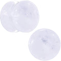 BodyCandy White Cloudy Quartz Double Flare Plug Set — packaging