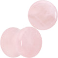 BodyCandy Pink Rose Quartz Round Double Flare Plug Set — packaging