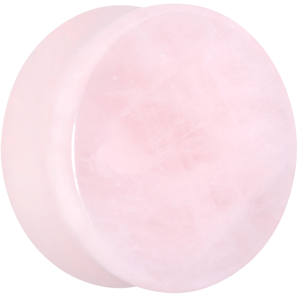 BodyCandy Pink Rose Quartz Round Double Flare Plug Set — lifestyle context