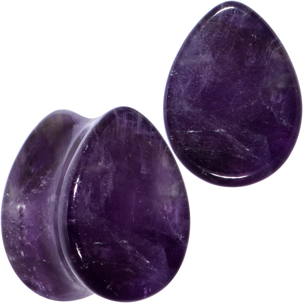 BodyCandy Purple Amethyst Stone Drop Saddle Plug Set — packaging