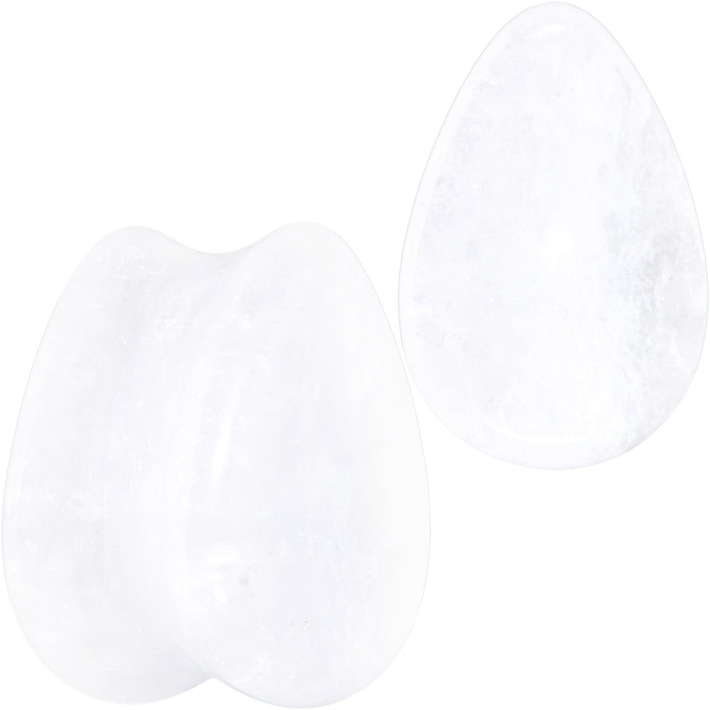 BodyCandy White Cloudy Quartz Drop Saddle Plug Set — packaging