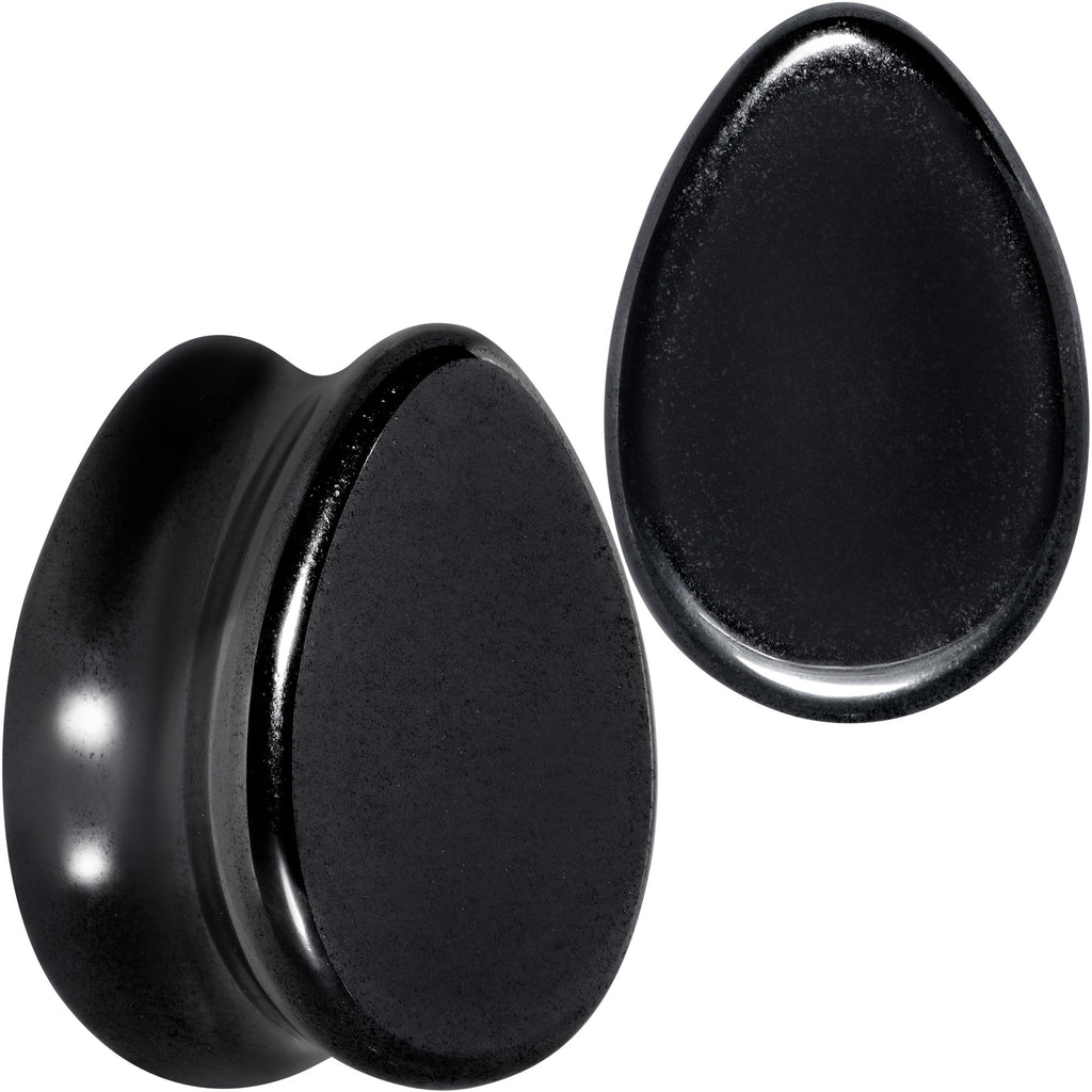 BodyCandy Black Hematite Stone Drop Saddle Plug Set — packaging