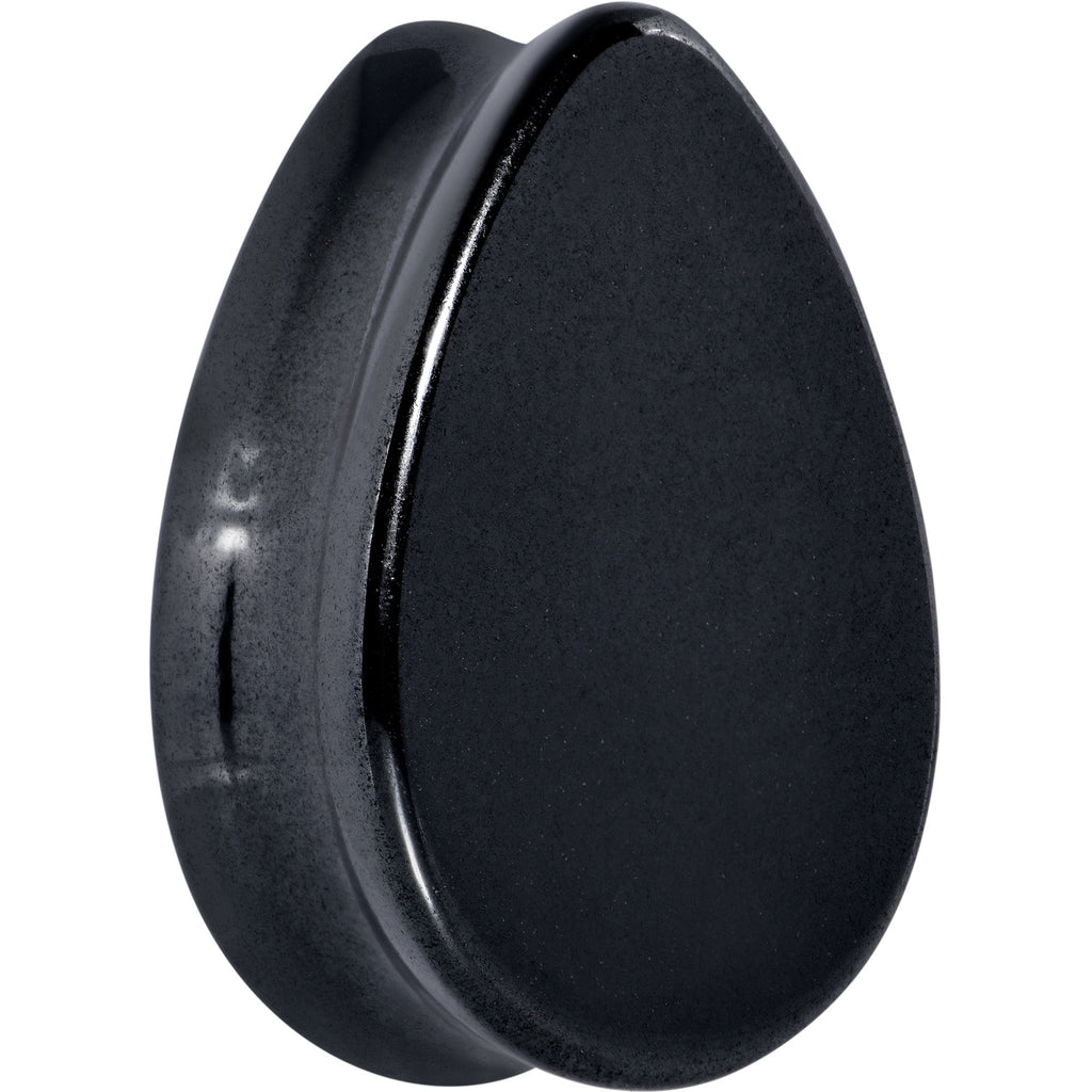 BodyCandy Black Hematite Stone Drop Saddle Plug Set — lifestyle context
