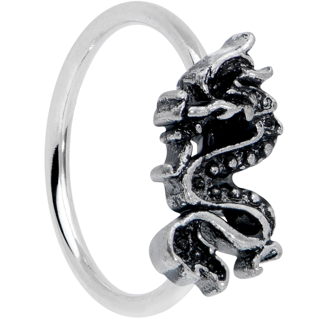 BodyCandy 20G 5/16 Regal Medieval Dragon Nose Hoop — main product shot