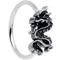 BodyCandy 20G 5/16 Regal Medieval Dragon Nose Hoop — main product shot