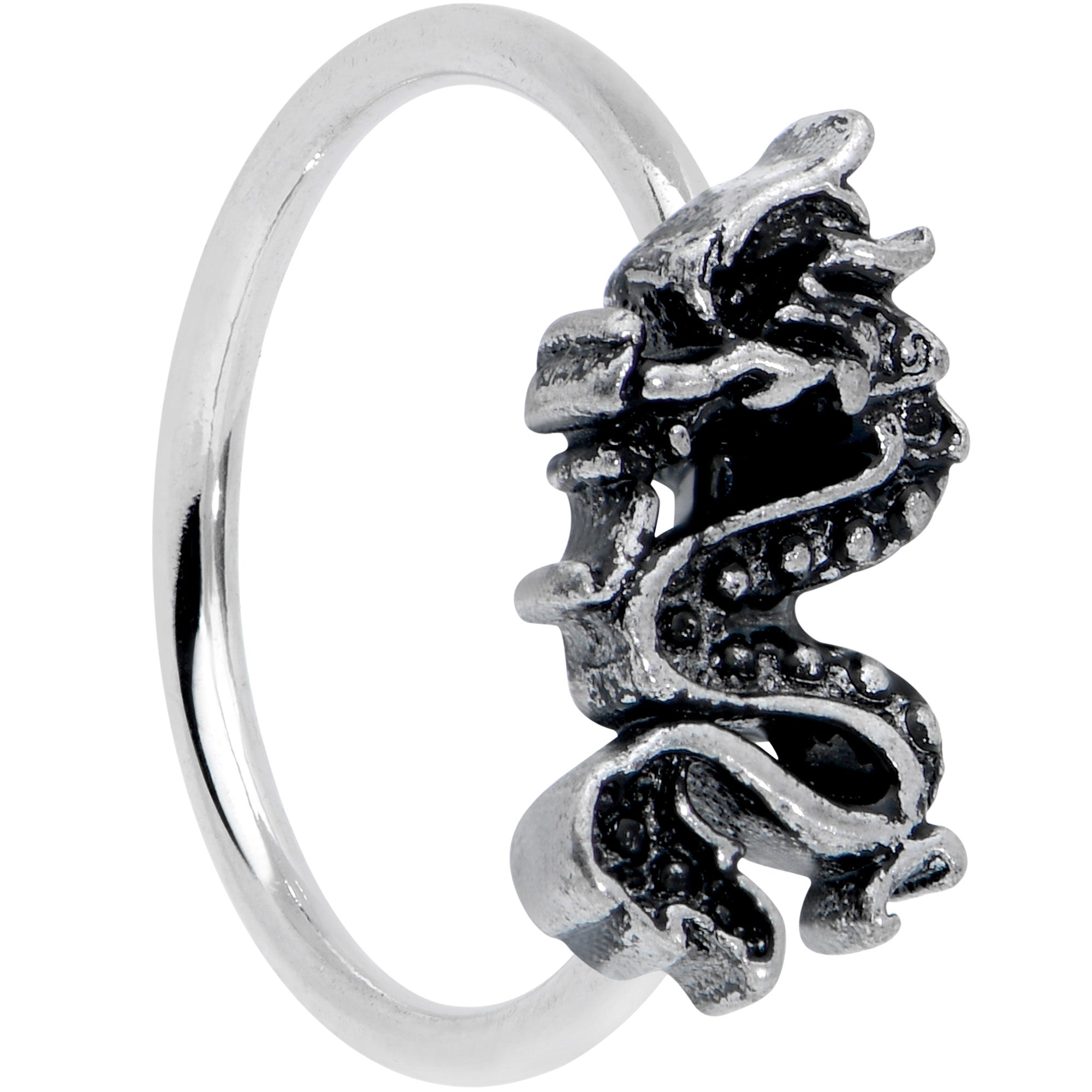 BodyCandy 20G 5/16 Regal Medieval Dragon Nose Hoop — main product shot