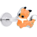 BodyCandy 16G 5/16 Cute Fall Fox Labret Monroe Tragus — main product shot