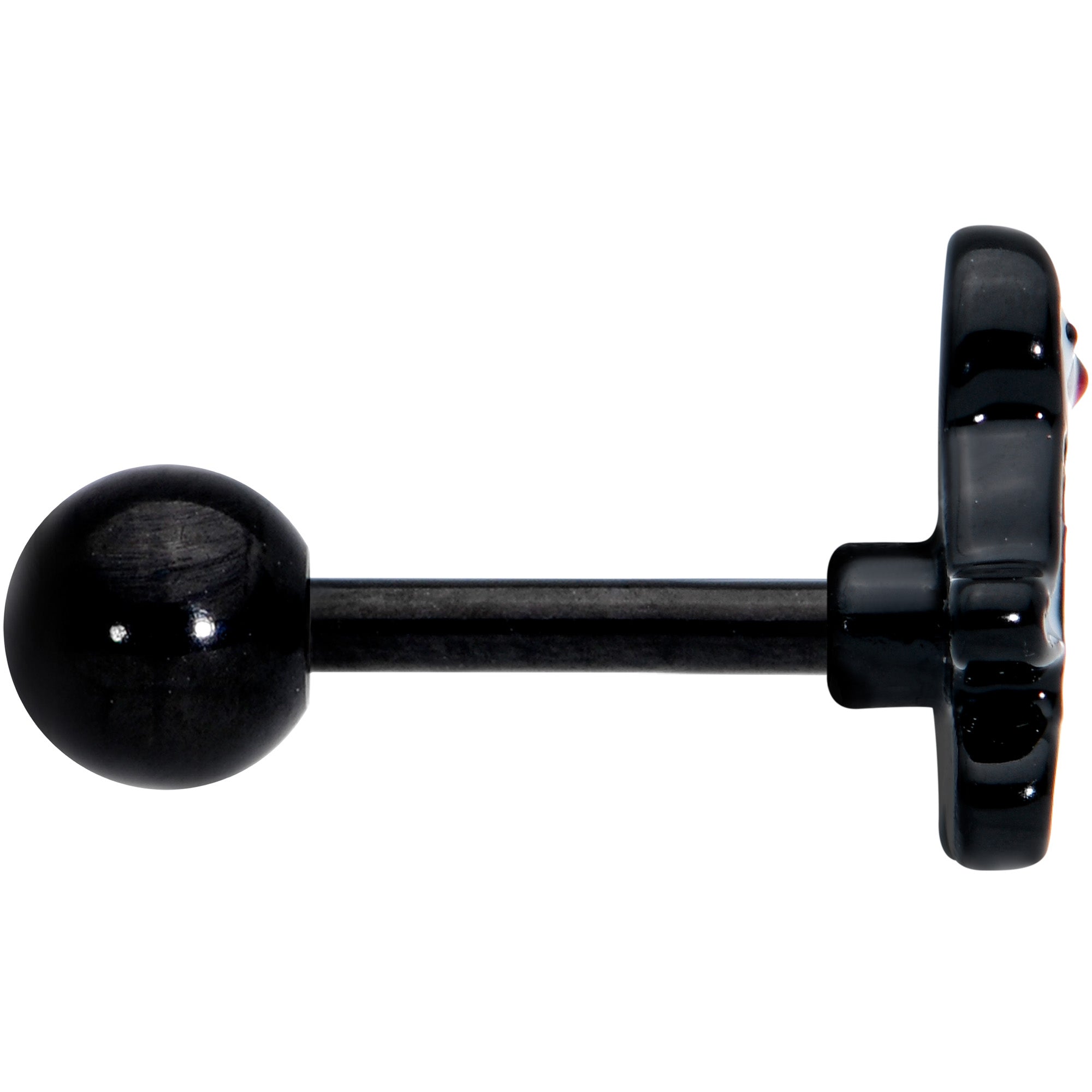 BodyCandy 16G 1/4 Black Baby Penguin Cartilage Tragus Earring — lifestyle context
