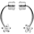 BodyCandy Flower Ends Non Pierced Magnetic Clip On Fake Septum Ring — main product shot
