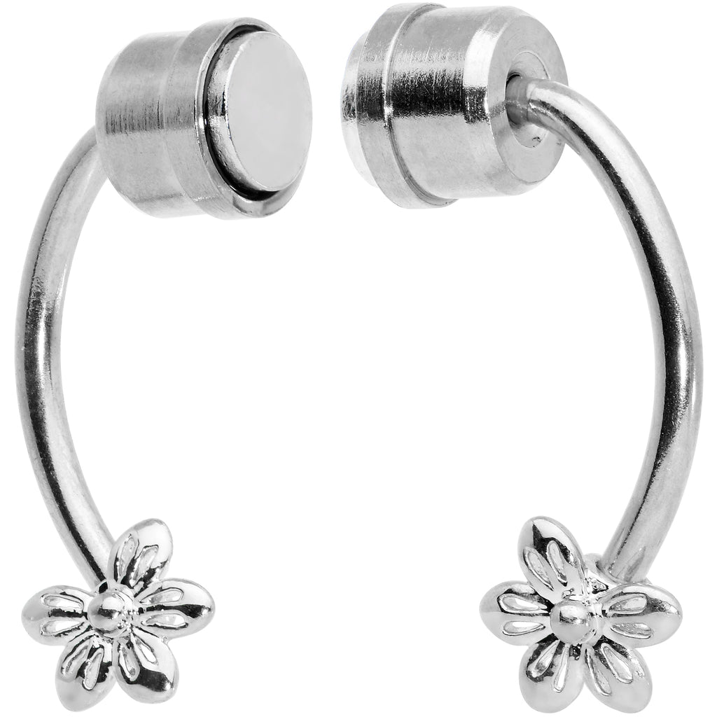 BodyCandy Flower Ends Non Pierced Magnetic Clip On Fake Septum Ring — lifestyle context