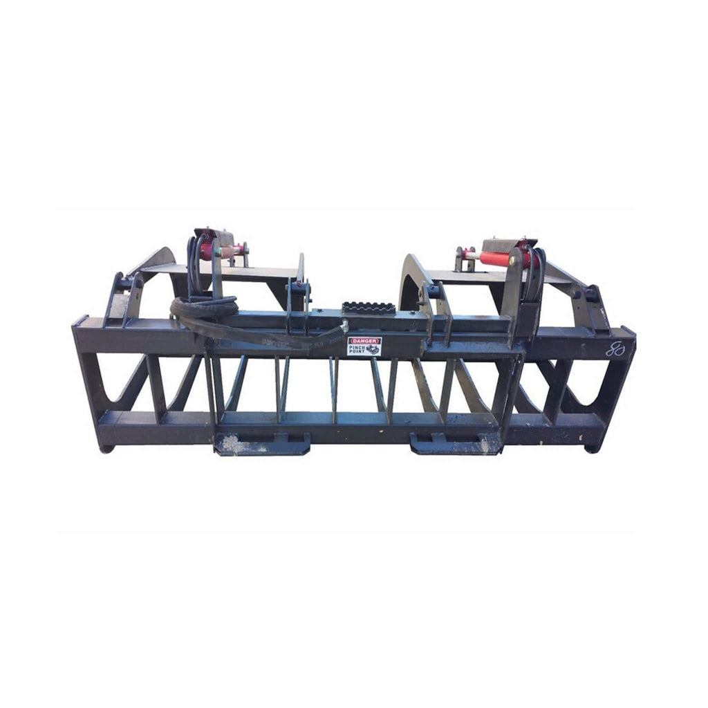 74-Inch Heavy-Duty Skid Steer Root Grapple Bucket Attachment (SAK65741) – SAKSBY WHOLESALE, view 4