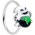 BodyCandy 20G 5/16 Ghost Goo Cauldron Halloween Nose Hoop — main product shot