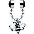 BodyCandy Bee Chain Dangle Non Pierced Magnetic Clip On Fake Septum Ring — main product shot