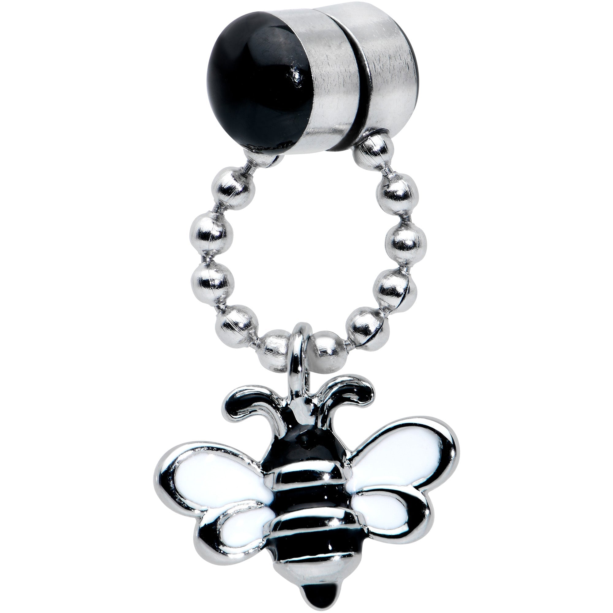 BodyCandy Bee Chain Dangle Non Pierced Magnetic Clip On Fake Septum Ring — lifestyle context